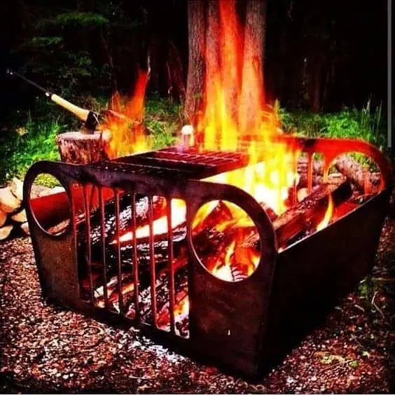 10 Creative Recycling DIY Grill-Bbq-Fire Pit Projects