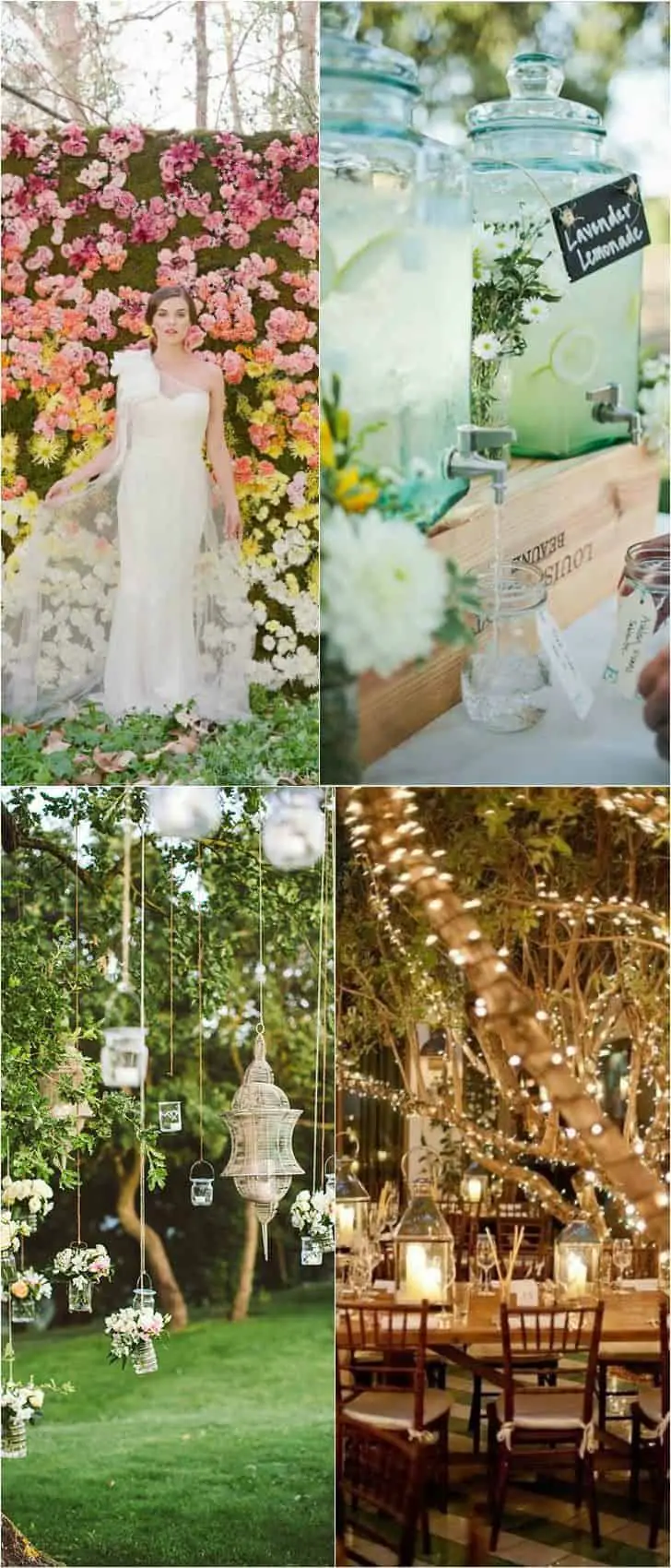 10 Shabby Chic Garden Wedding Decoration Ideas