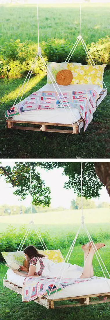 7 DIY Outdoor Swings That Make Warm Nights Even Better