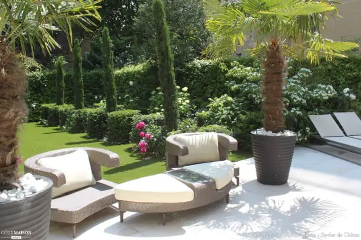 Simple Design Garden in the Heart of Paris2