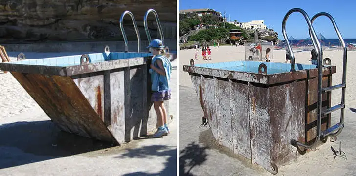 Cute Mini Dumpster Swimming Pool