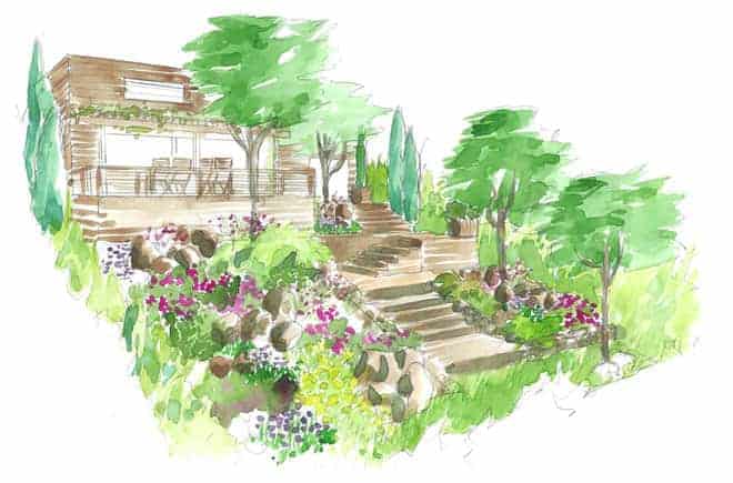 10 Hillside Landscaping Tips 1 - 1001 Gardens Hillside Landscapes Gardening Tips