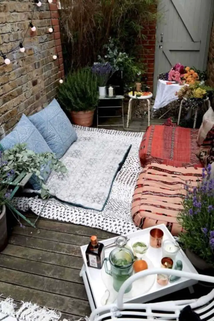 8 Ideas to Adopt the Bohemian Spirit on Your Terrace