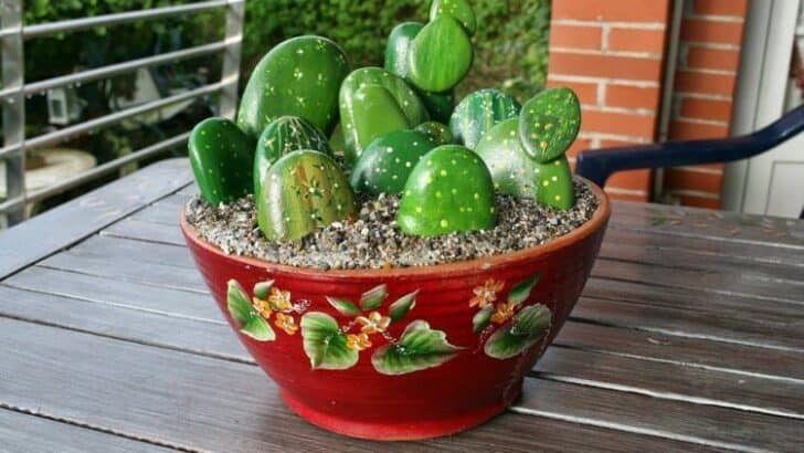 20 DIY Ideas for Garden Decor with Pebbles and Stones