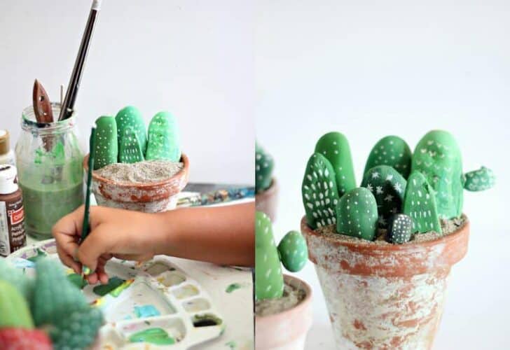 20 DIY Ideas for Garden Decor with Pebbles and Stones