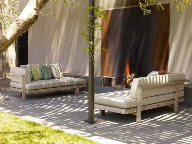 Corten Steel: 50 Very Trendy Garden Decor Ideas 5 - Patio & Outdoor Furniture