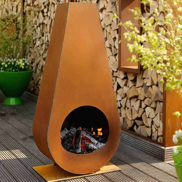 Corten Steel: 50 Very Trendy Garden Decor Ideas 81 - Patio & Outdoor Furniture