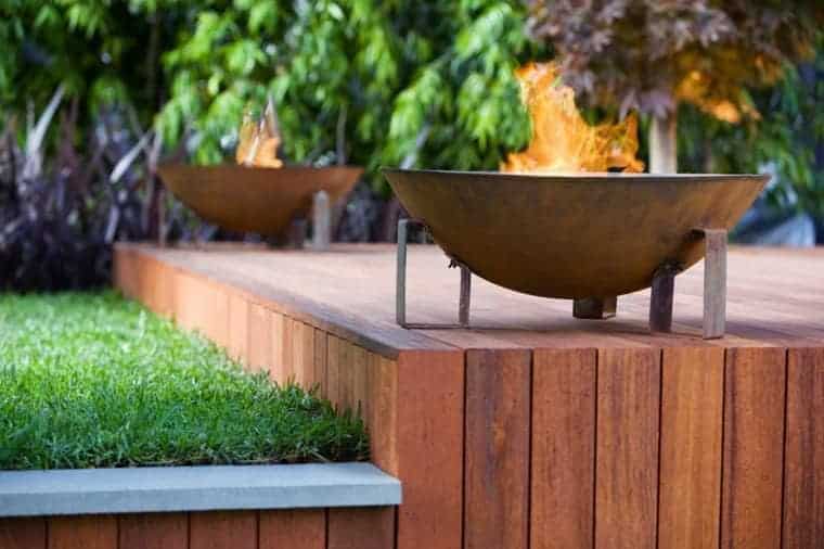 Corten Steel: 50 Very Trendy Garden Decor Ideas 71 - Patio & Outdoor Furniture