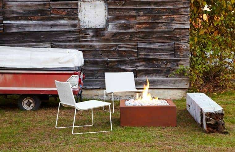 Corten Steel: 50 Very Trendy Garden Decor Ideas 17 - Patio & Outdoor Furniture