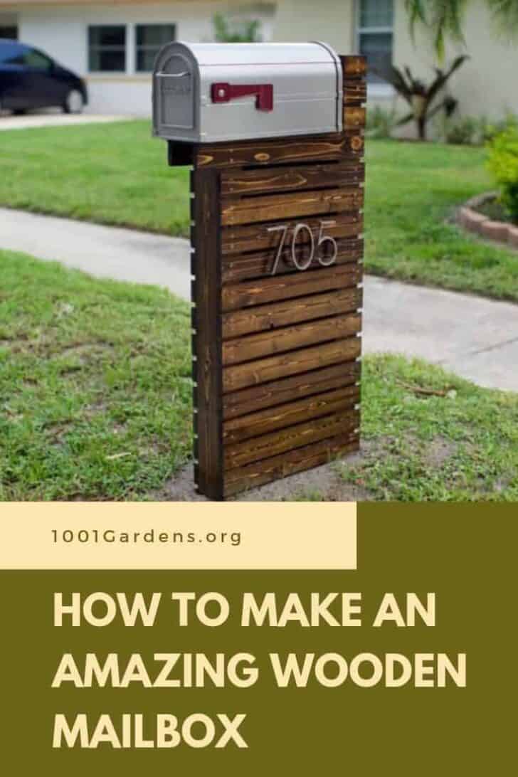 How to Make an Amazing Wooden Mailbox