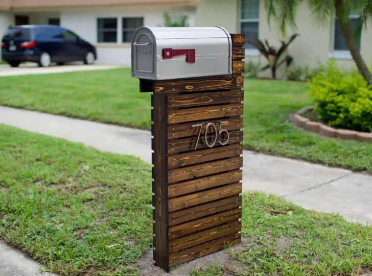 How to Make an Amazing Wooden Mailbox 1 - Privacy Fences & Garden Gates