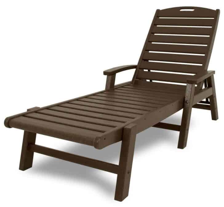 Trex Outdoor Furniture Yacht Club Stackable Chaise Lounger