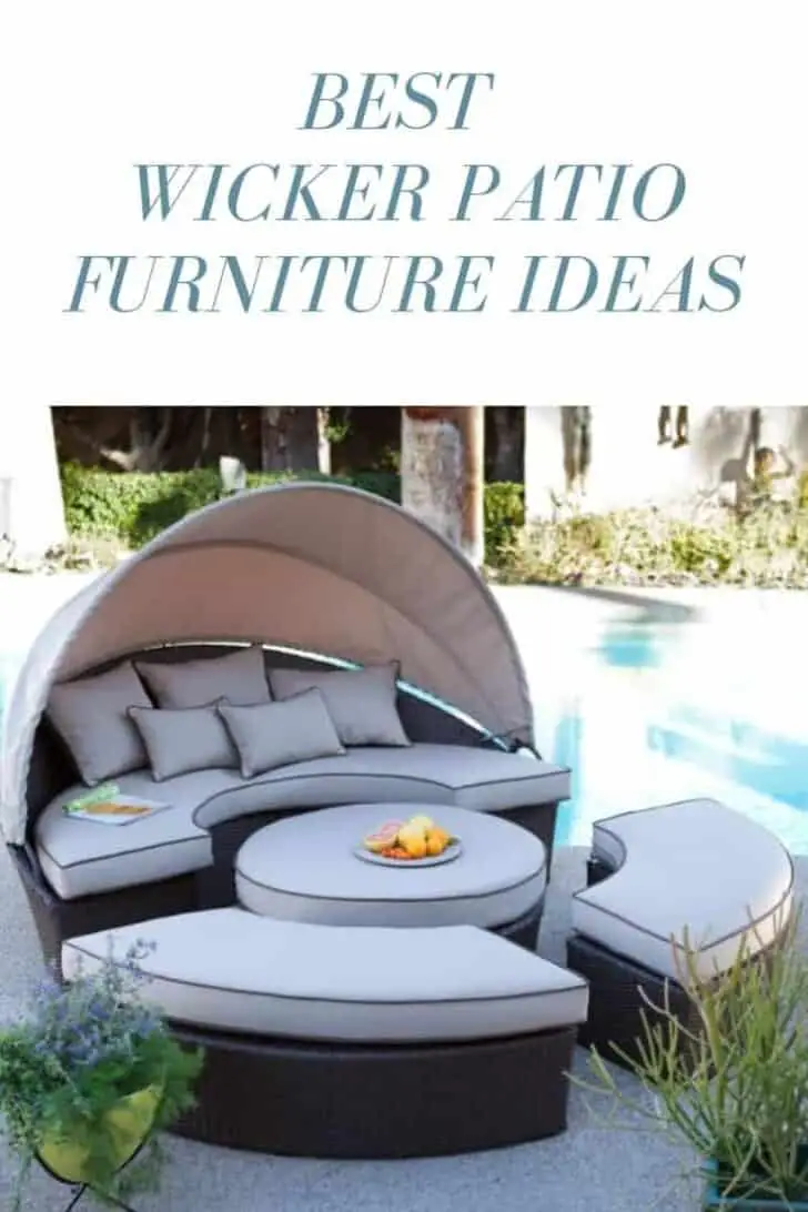 Wicker Patio Furniture Ideas