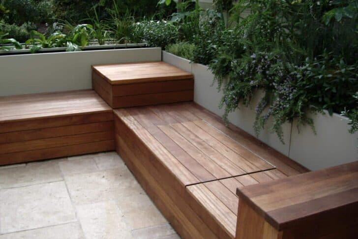 Modern Outdoor Bench