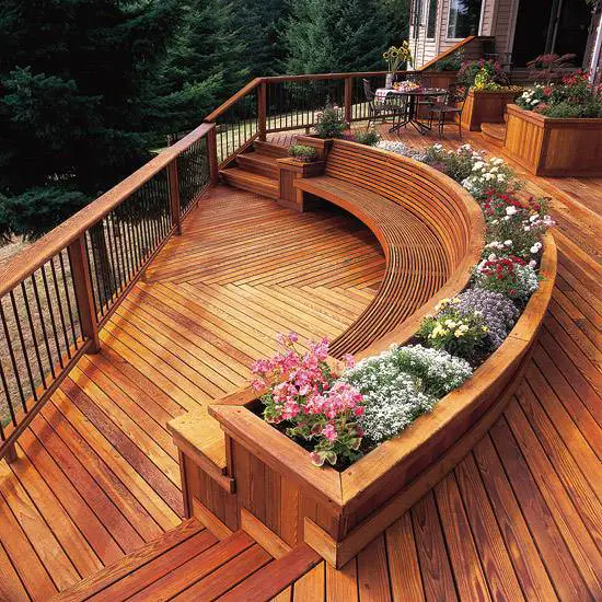 Outdoor Wooden Bench, The Best Place to Seat 26 - Patio & Outdoor Furniture