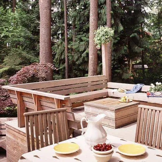 Outdoor Wooden Bench, The Best Place to Seat 34 - Patio & Outdoor Furniture