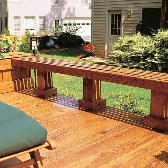 Outdoor Wooden Bench, The Best Place to Seat 44 - Patio & Outdoor Furniture