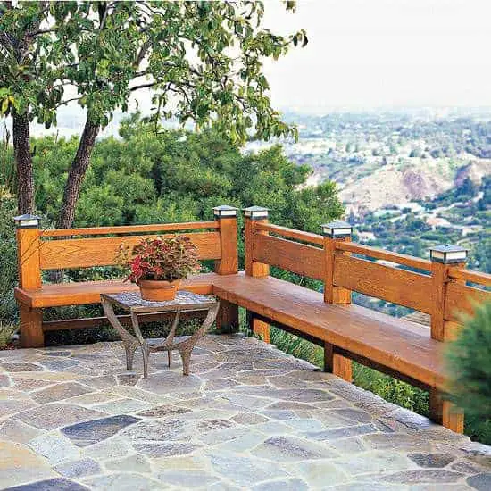 Outdoor Wooden Bench, The Best Place to Seat 46 - Patio & Outdoor Furniture