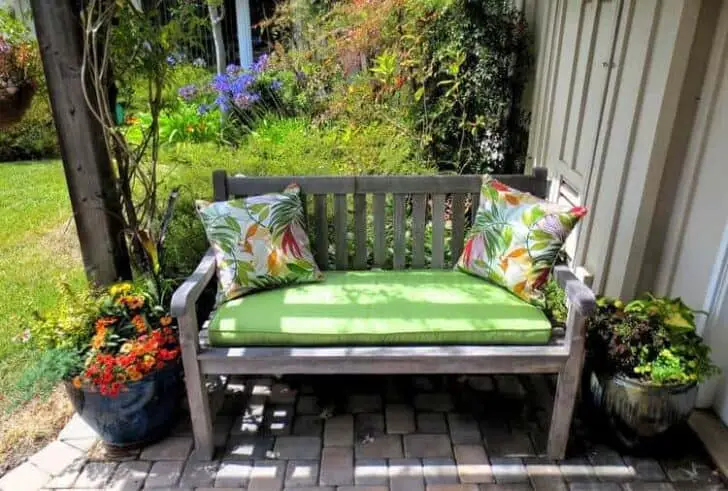 Outdoor Wooden Bench, The Best Place to Seat 52 - Patio & Outdoor Furniture