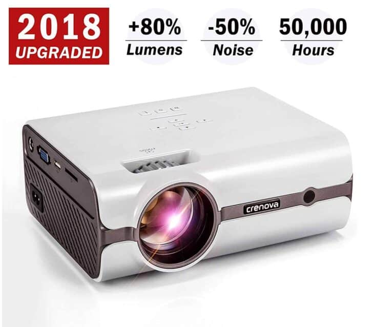 Crenova XPE496 2018 Upgraded Projector