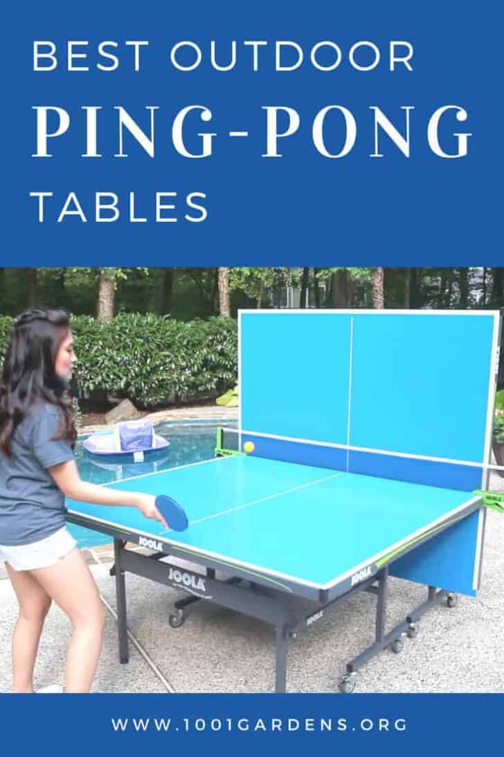 Best Outdoor Ping Pong Table 2018