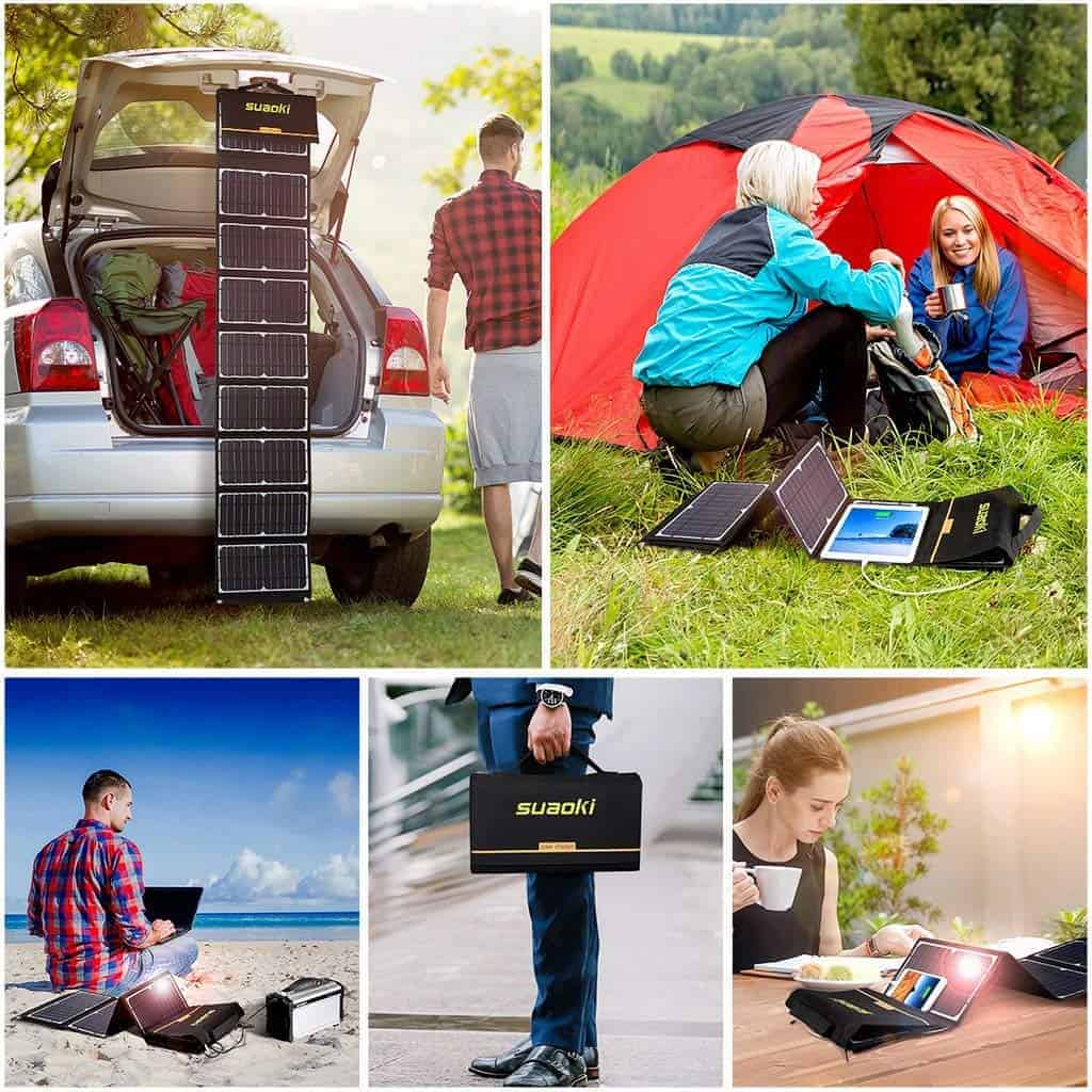 Best Camping Portable Solar Panels 1001 Gardens