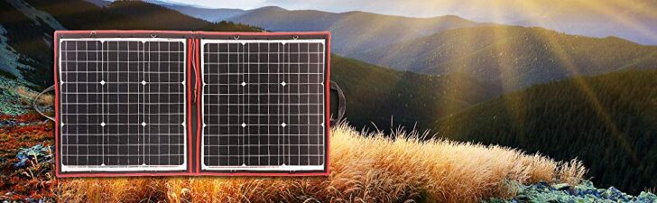 DOKIO 80 Watts 12 Volts Monocrystalline foldable Solar Panel