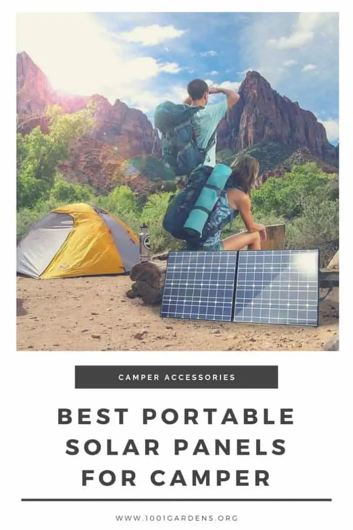 Best Foldable Portable Solar Panel Charger for Camper