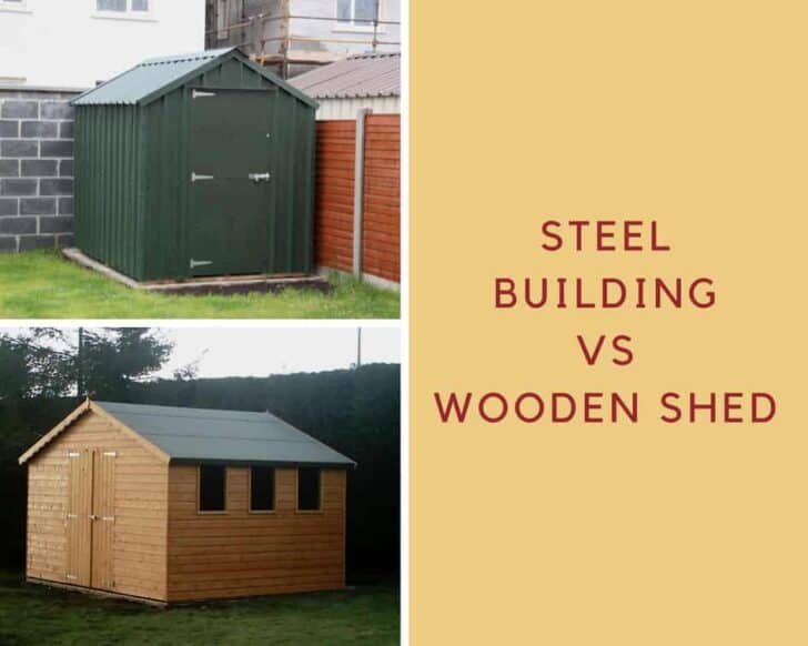 Why You Should Choose A Steel Building Over a Wooden Shed 2 - Sheds & Outdoor Storage - 1001 Gardens Why You Should Choose A Steel Building Over a Wooden Shed 1 - Sheds & Outdoor Storage