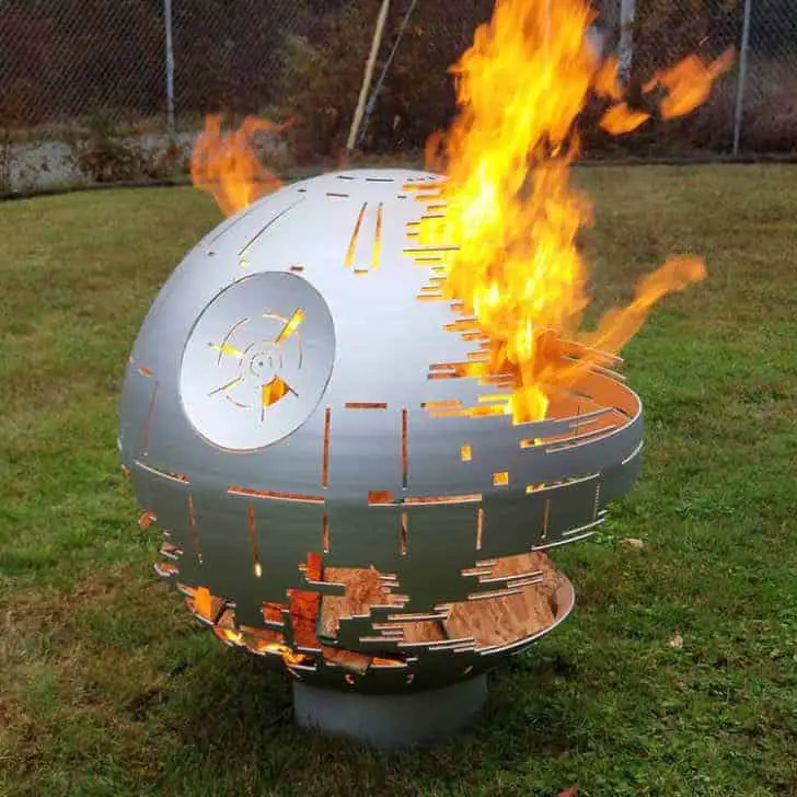 31 Amazing Star Wars Fire Pit Ideas, Darth Vader Fire Pit Plans