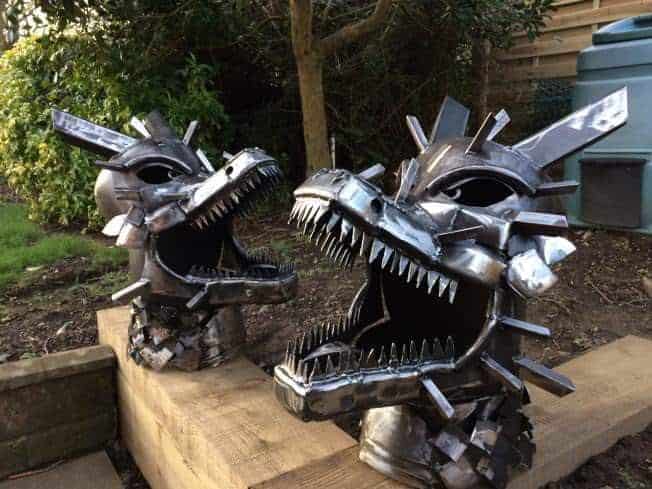 Dragon Wood Burner Fire Pit