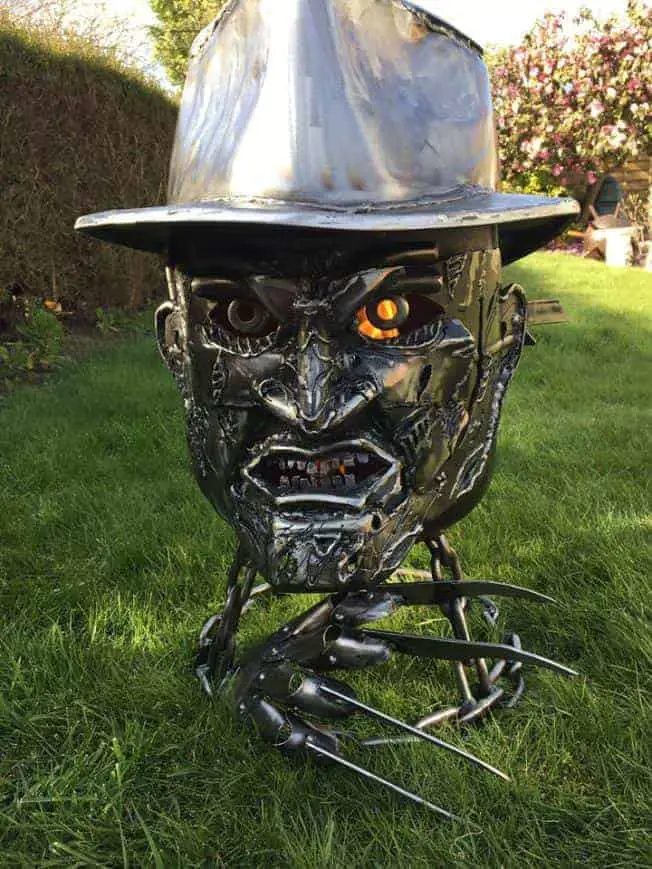 Freddy Krueger Wood Burner Fire Pit