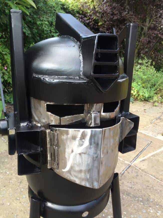 Optimus Prime Wood Burner Fire Pit