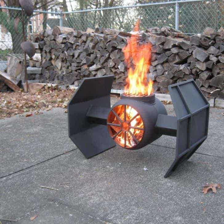 Other Tie Fighter Fire Pit