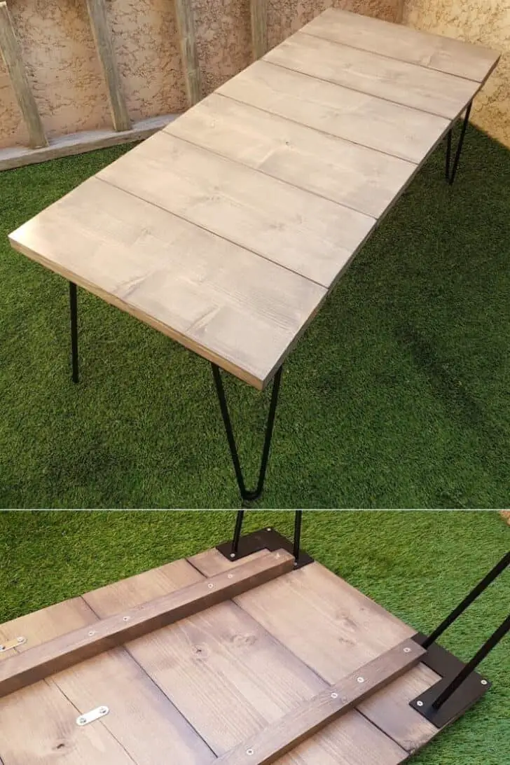 How to Make an Outdoor Wooden Coffee Table for Less than $100