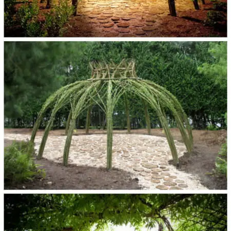 Living Willow Garden Decor Structure